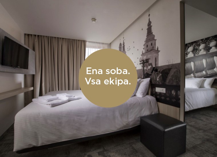  Odkrijte na&scaron;e prijetne sobe Family & Friends, skrbno zasnovane za udobje in povezanost.